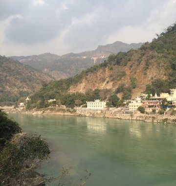 Der Ganges in Rishikesh