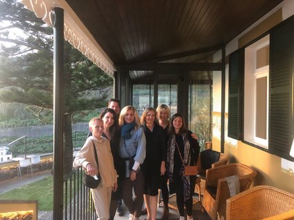 Die Gruppe in der Hotelanlage