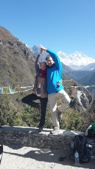 Katharina und Markus Hegemann im Trekkingurlaub