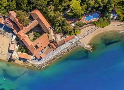 Der Blick auf den Palazzo Belmonte