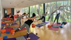 yoga-urlaub-portugal-madeira-hotel-estalagem-anlage-kursraum Yoga mit Blick in die Natur