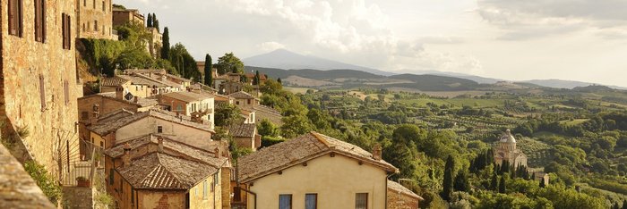 Beim Yoga Urlaub in Italien erwarten Sie wunderschöne Landschaftsbilder