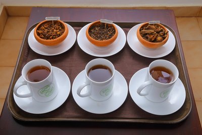 Verschiedene Kräuterteesorten ergänzen Ihre Ayurveda Kur auf Sri Lanka 