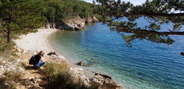 Nach dem Yoga die wunderbare Landschaft Kroatiens erkunden
