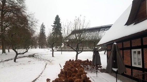 Das Hotel Park am See im Schnee