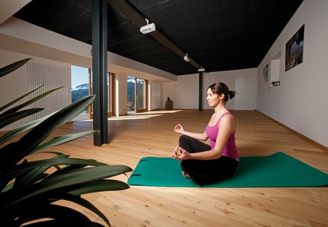 Das Bio-Berghotel Ifenblick lädt zum Yoga üben ein