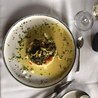 Das leckere frische Essen der Finca