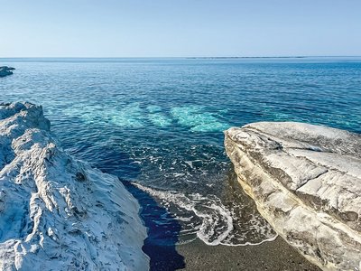 Den weiten Blick über das Meer genießen