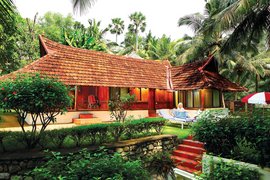 Blick auf das Kerala House