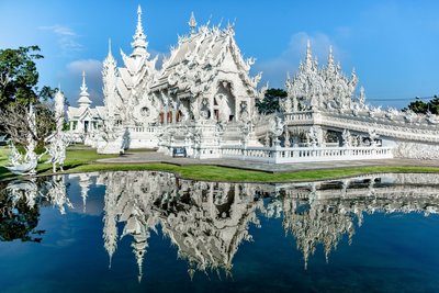 Der weiße Tempel in Chiang Rai