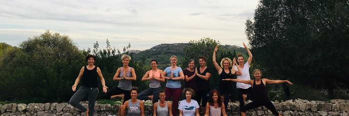 Yoga Gruppenreise nach Mallorca auf die Finca Son Mola Vell