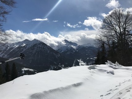 Genießen Sie das weite Panorama der Berge Österreichs 