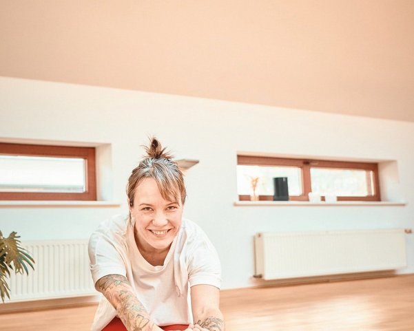 Yogalehrerin Sarah Schlifter