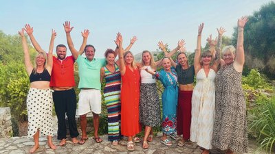 Die Yogis vom WOW-Retreat