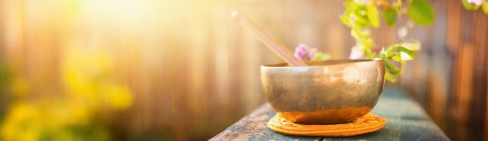 Klangschalen Meditation