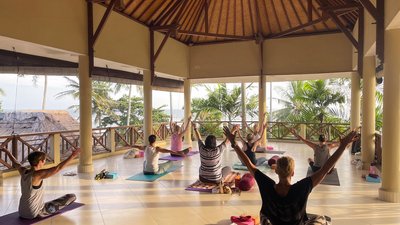 Morgendliche Yoga Einheit