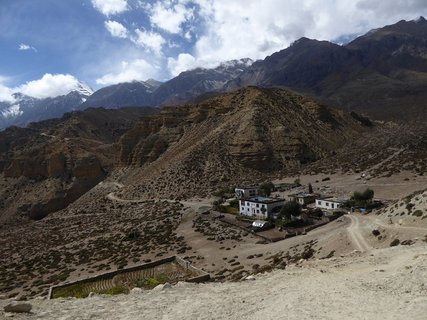 Die Weite des Landes ist in Mustang Nepal spürbar