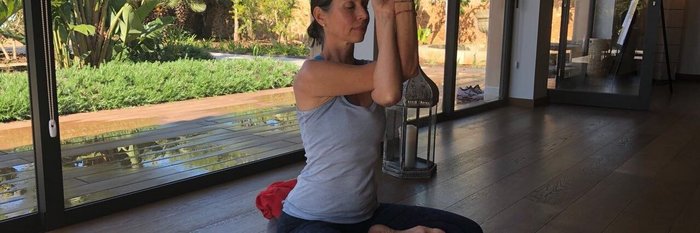 Yogalehrerin Betina Hartmann
