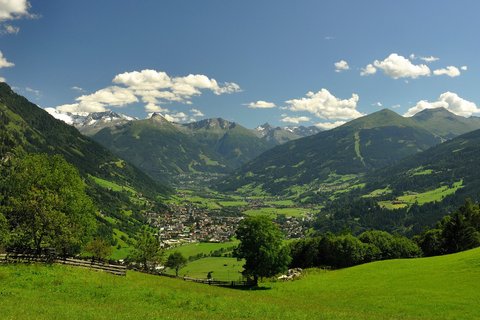 Der Ausblick in Gasteinertal.