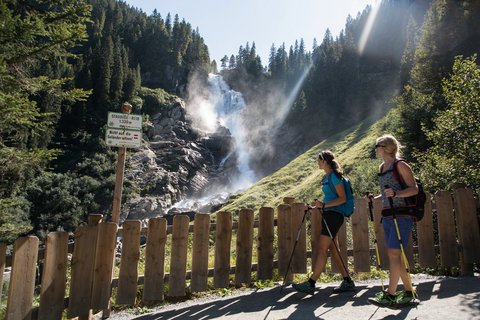 Wanderung zum Krimmler Wasserfall