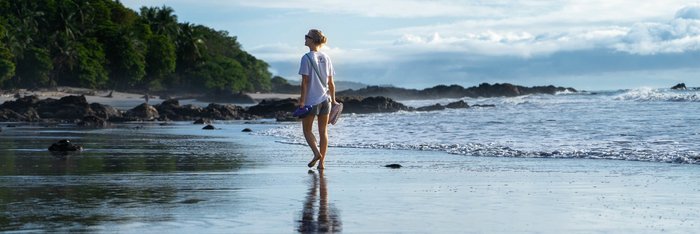 Strandspaziergang beim Ylang Ylang Resort