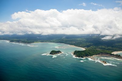 Die Küste Sámara auf der Nicoya Halbinsel