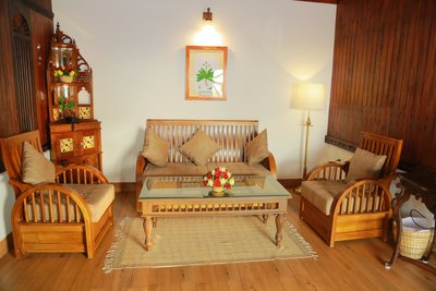 Die Pool Villa des AyurSoma Ayurveda Royal Retreats
