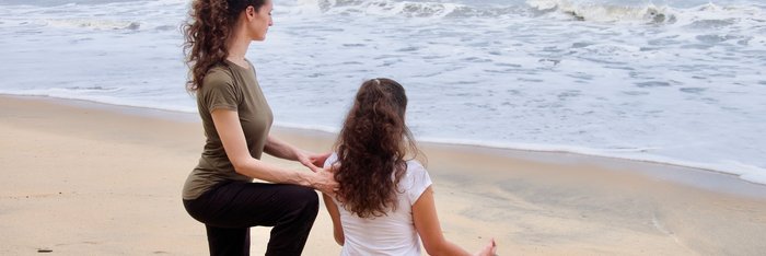 NEUE WEGE Yogalehrerin Katia Miko