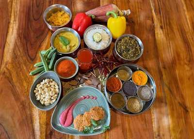 Lassen Sie sich von den ayurvedischen Speisen verwöhnen