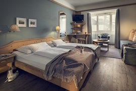 Das großzügige Landhaus Zimmer mit Terrasse