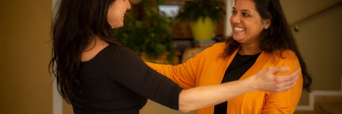 Das nette Team des Sathya Ayurveda Hotel sorgt für eine Wohlfühlatmosphäre von Anfang an