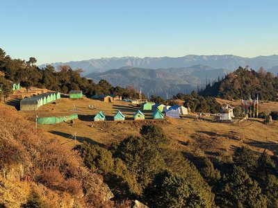 Bumdra Trek Zeltcamp