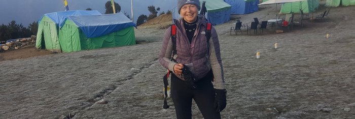 Auf 4000m in Bhutan in einem Camp schlafen