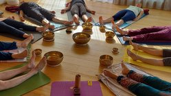 sandra-sunita-schmidt-yoga-hotel-saalerwirt-italien-suedtirol Die TeilnehmerInnen des Kurses konnten sich in dieser Woche nachhaltig entspannen.