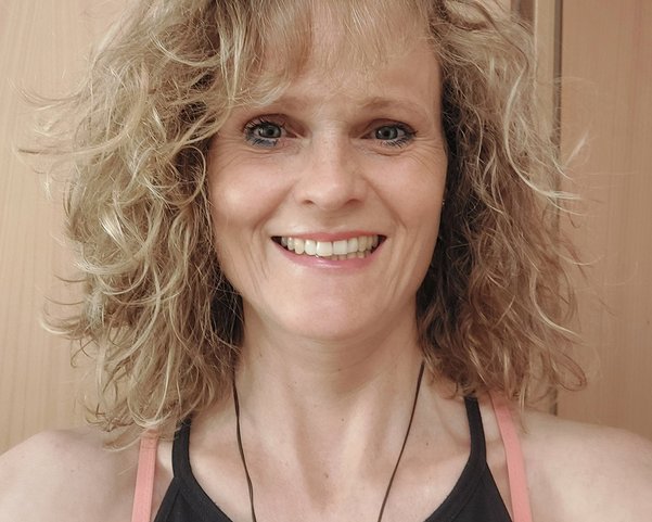 Yogalehrerin Ute Gall