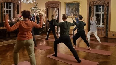 Gemeinsam üben im Schloss Melschede