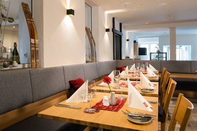 Genießen Sie im Restaurant des Hotel Halfenstube