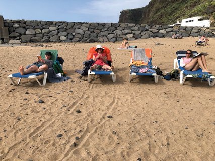 Strandtag im Februar