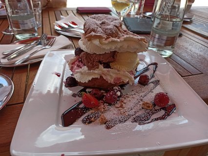 Stärkung nach einer ausgiebigen Wanderung