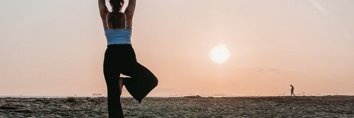 Gemeinsame Yoga-Praxis mit Lisa-Marie