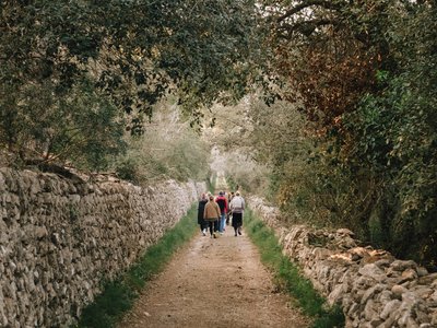 Gemeinsam die Umgebung der Finca erkunden
