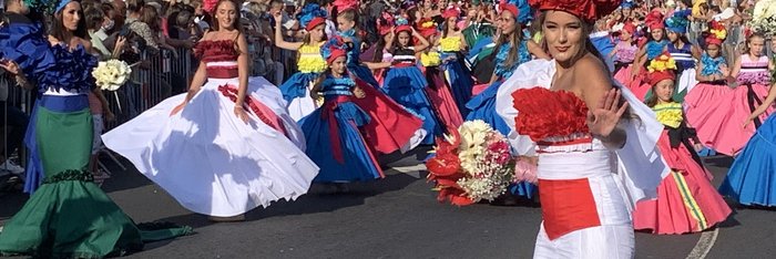 Das Fest da Flor in der Hauptstadt Funchal