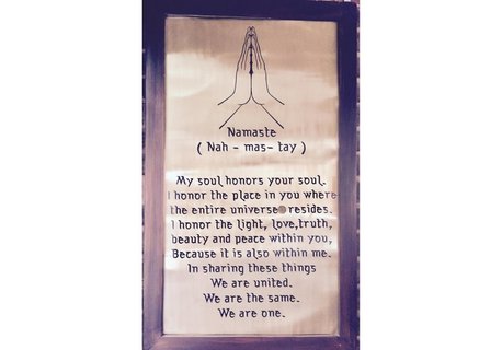 Ein schöner Spruch zu Namaste