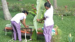 Während Ihrer Ayurveda-Kur erhalten Sie verschiedene Anwendungen um ihren Körper zu entgiften