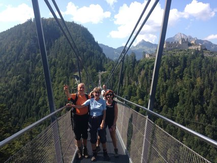 In Österreich befindet sich die Highline 179, die längste Fußgängerhängebrücke der Welt
