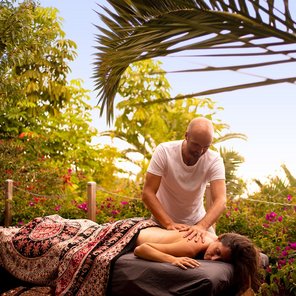 Ayurvedische Massage im Resort Casita Ayurveda