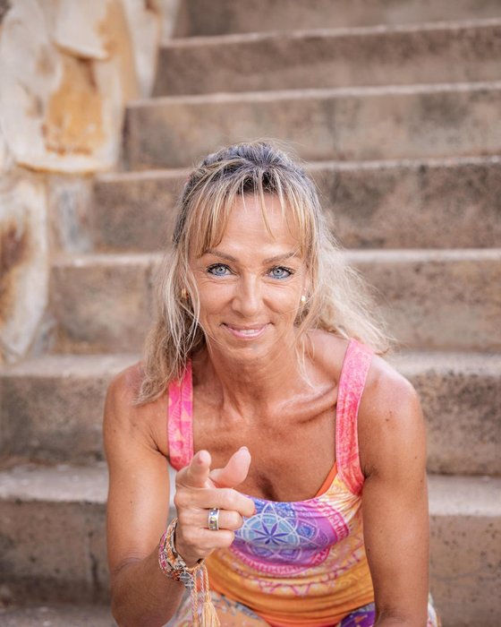 Yogalehrerin Susanne Diedenhofen