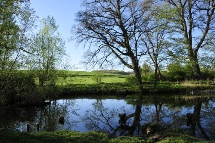 Das Gutshaus Parin ist umgeben von unberührter Natur