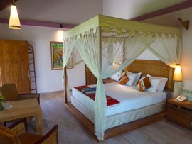 Die komfortablen Cottages im Puri Dajuma laden zum Entspannen ein