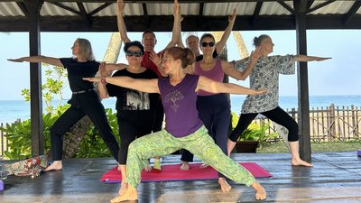 Titel: Ayurveda Villa Safira Sri LankaFotograf: Spaß und Motivation in der Gruppe